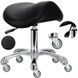 Перукарський стілець, стілець, сідло, SPA мобіль Calissimo S-022-XT-BLACK фото 2