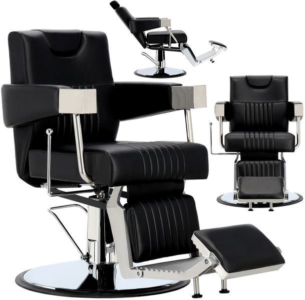 Гідравлічне перукарське крісло для салону краси барбершопу Barber King EP-12 Agust&iacute;n Barberking EP-12 фото