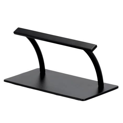 Подставка для ног для парикмахерских, противоскользящая основа, черная Flat Superior XL PPH02L-BLACK-MAT фото