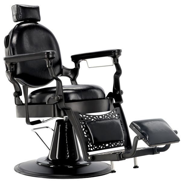 Гидравлическое парикмахерское кресло салона и барбершопа Barber King 8779-SHIELD-QUILTED-MAT Logan Barberking 8779-SHIELD-QUILTED-MAT фото