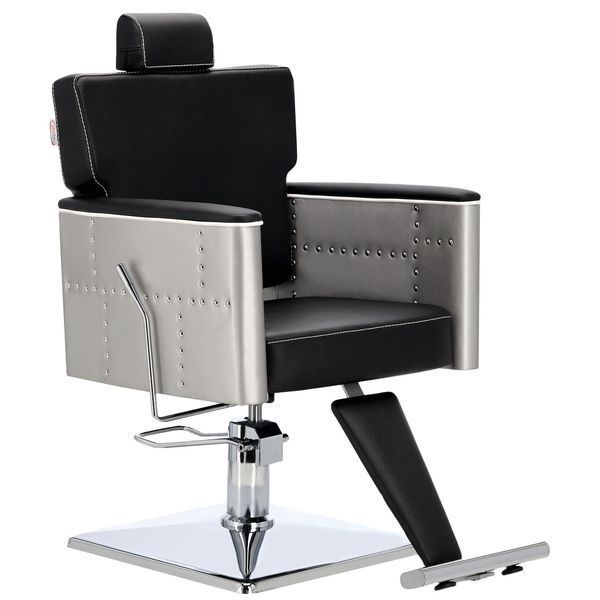 Гидравлическое парикмахерское кресло салона и барбершопа Barber King 83025-BLACK-FOTEL Modus Barberking 83025-BLACK-FOTEL(6675) фото