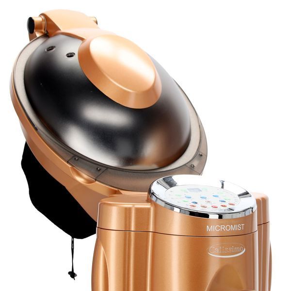 Зволожувач-сауна на підставці Calissimo Sophia Micromist з функцією озонотерапії та світлотерапії PRO для відновлення волосся ENZO-23245 фото