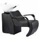 Комплект с парикмахерской белой мойкой и двумя креслами Nina Set Calissimo для парикмахерской Черное 3099292305 фото 9