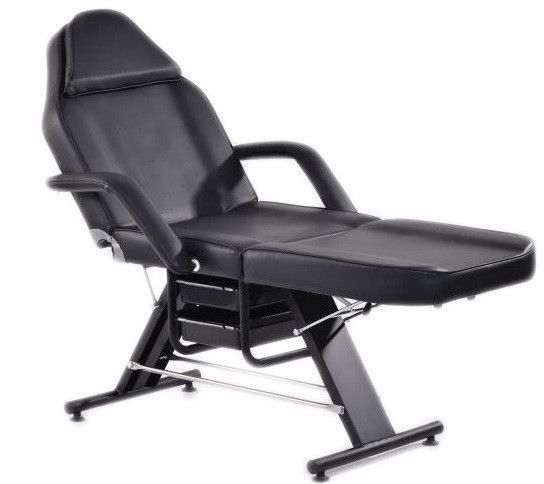Кушетка лежак косметическая со съемными подлокотниками Calissimo C5032 черная C5032 фото