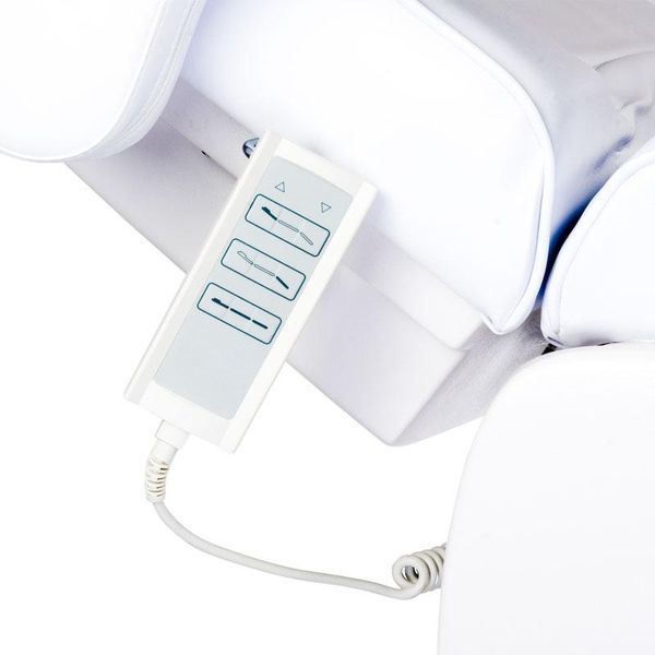 Электрическое косметическое кресло для салона красоты, педикюра LUX BW-273B White Белое BW-273B/WHITE фото
