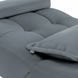 Косметическая велюровая кушетка 185x70 см с подушками и регулировкой на ножках Cozzi STD-R Calissimo для наращивания ресниц Серый 3010195500 фото 9