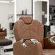 Парикмахерское кресло Besarion BarberKing гидравлическая нагрузка до 180 кг эко-кожа регулируемая спинка подножка Коричневый ENZO-23175 фото 5